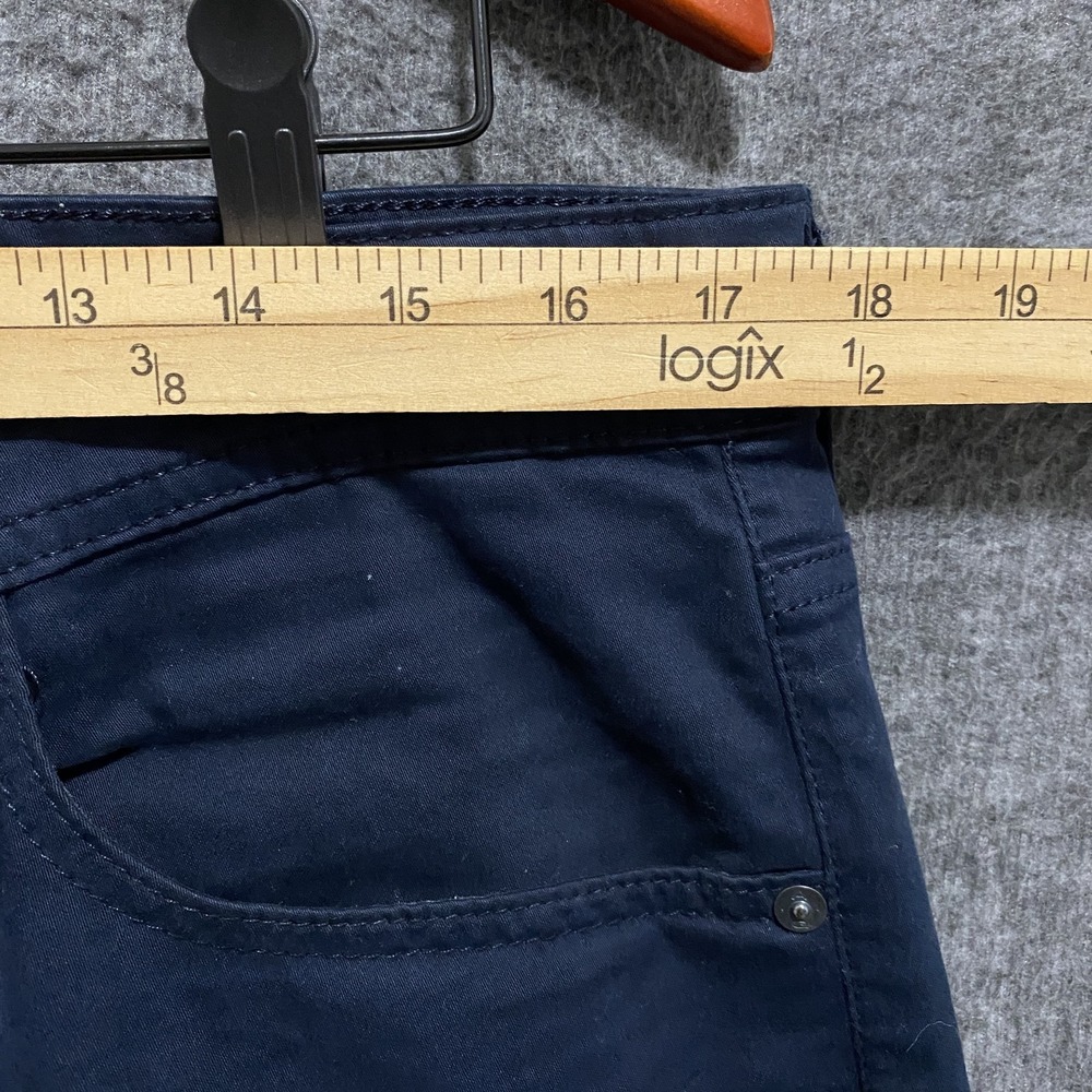 AG Adriano Goldschmied Everett‎ Jeans Mens 34x32 (34x27) Navy Blue Slim Straight - Picture 2 of 11